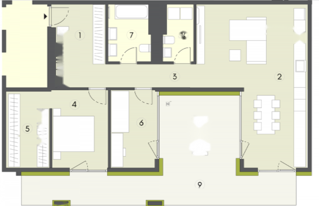 Квартира в Любляне, Словения, 131 м² - фото 7