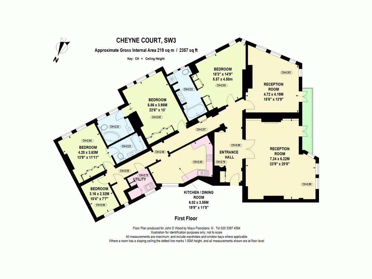 Квартира в Лондоне, Великобритания, 219 м² - фото 18