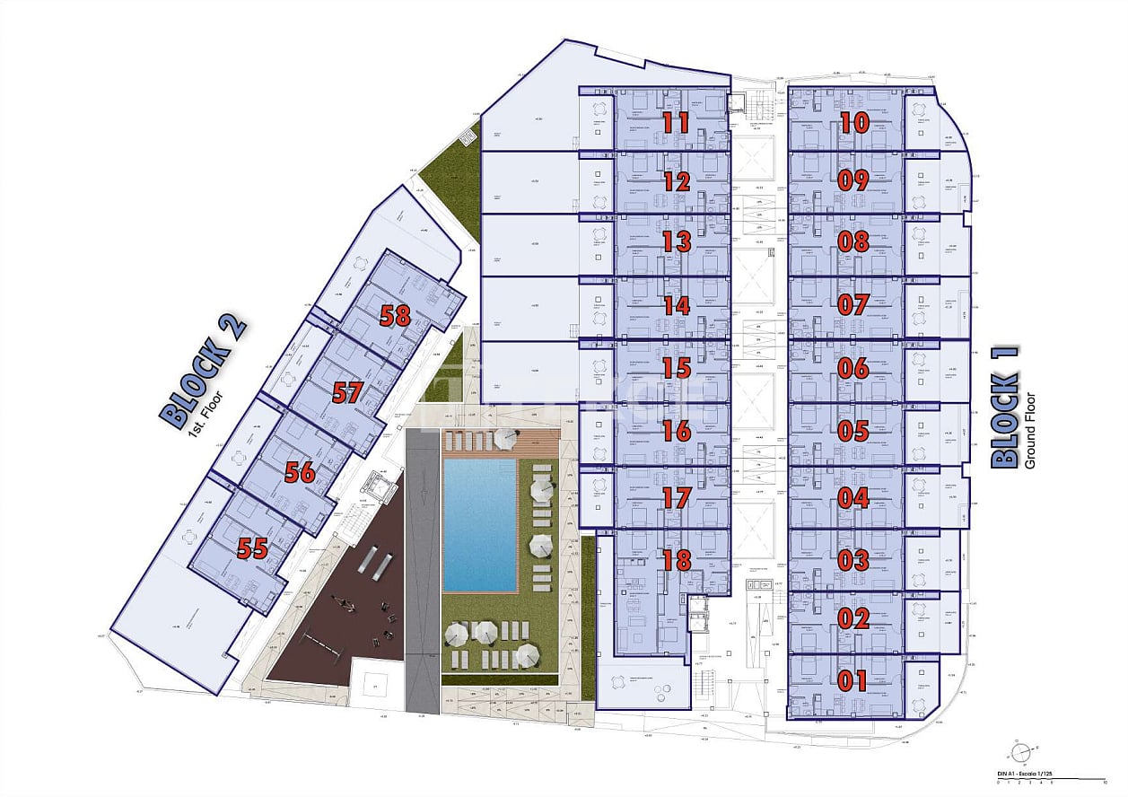 Апартаменты в Эльче, Испания, 120 м² - фото 8