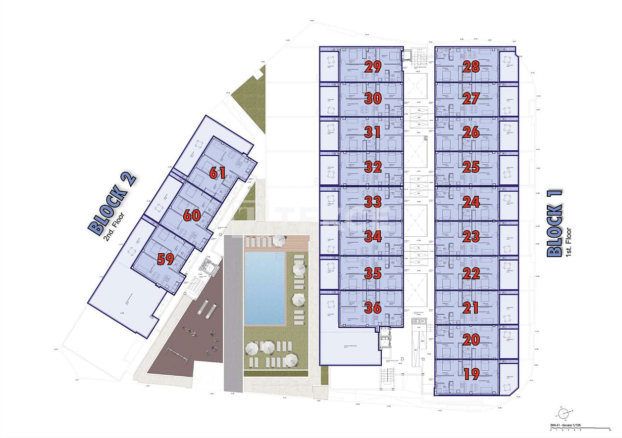 Пентхаус в Эльче, Испания, 78 м² - фото 9