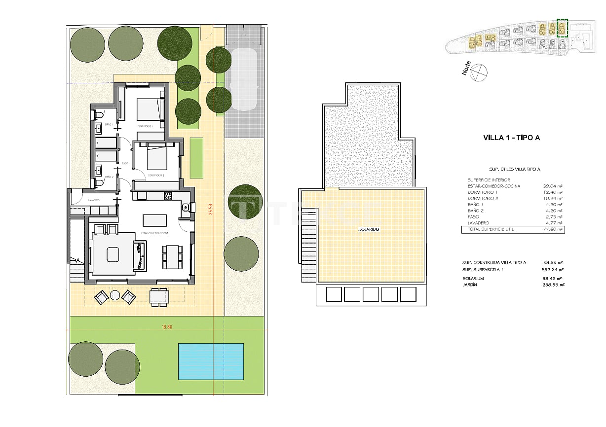 Вилла в Фуэнте-Аламо, Испания, 93 м² - фото 11