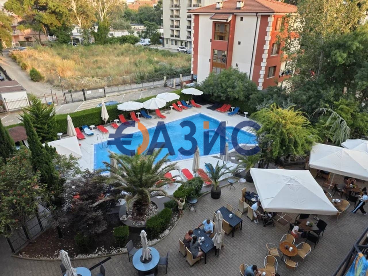 Апартаменты на Солнечном берегу, Болгария, 34 м² - фото 4