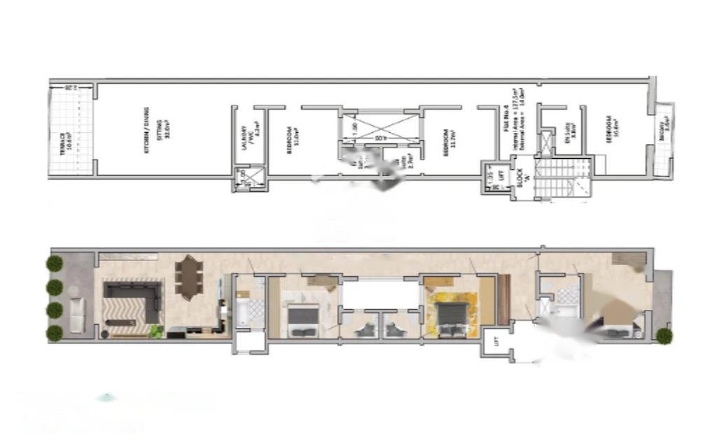 Квартира на Гозо, Мальта, 142 м² - фото 1