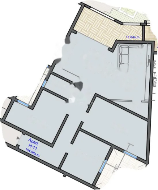 Квартира на Гозо, Мальта, 115 м² - фото 2