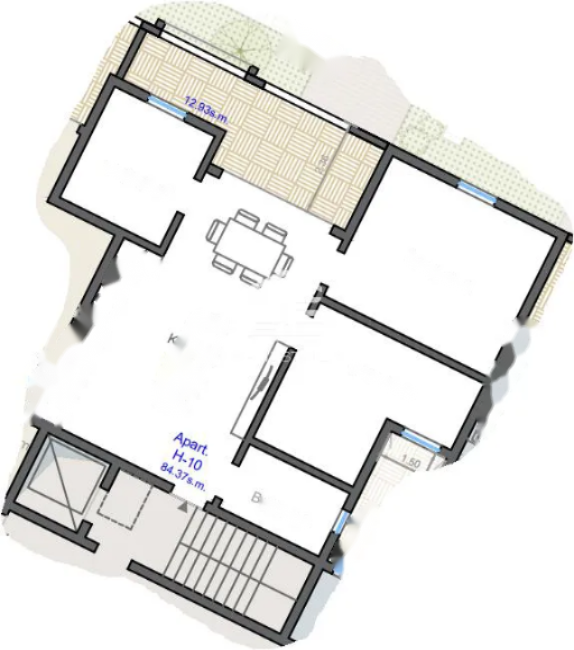 Квартира на Гозо, Мальта, 96 м² - фото 2
