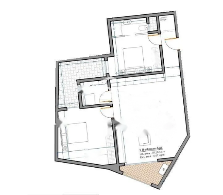 Квартира в Таршине, Мальта, 94 м² - фото 2