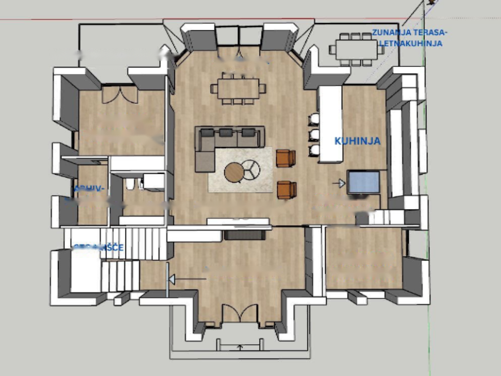 Земля в Любляне, Словения, 1 000 м² - фото 3