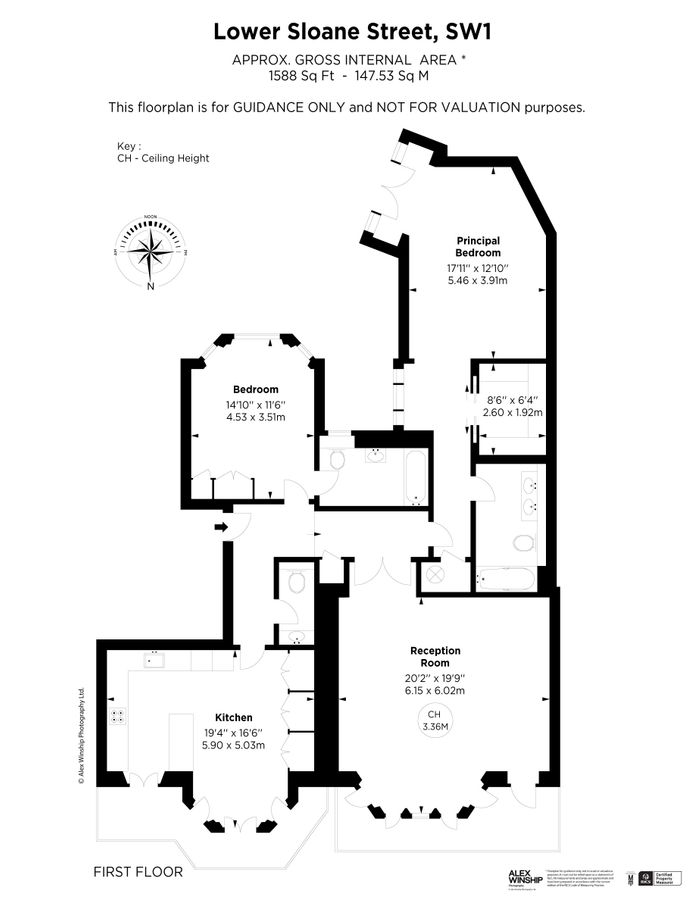 Квартира в Лондоне, Великобритания, 148 м² - фото 9
