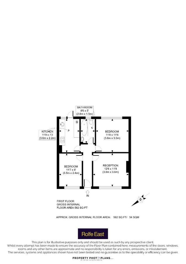 Квартира в Лондоне, Великобритания, 54 м² - фото 9