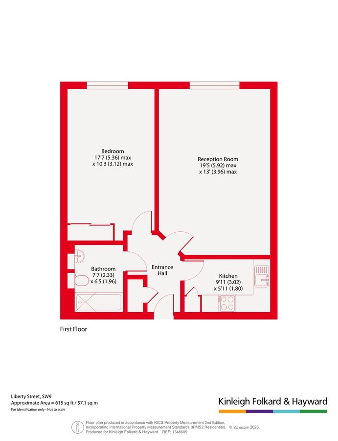 Квартира в Лондоне, Великобритания, 57 м² - фото 14