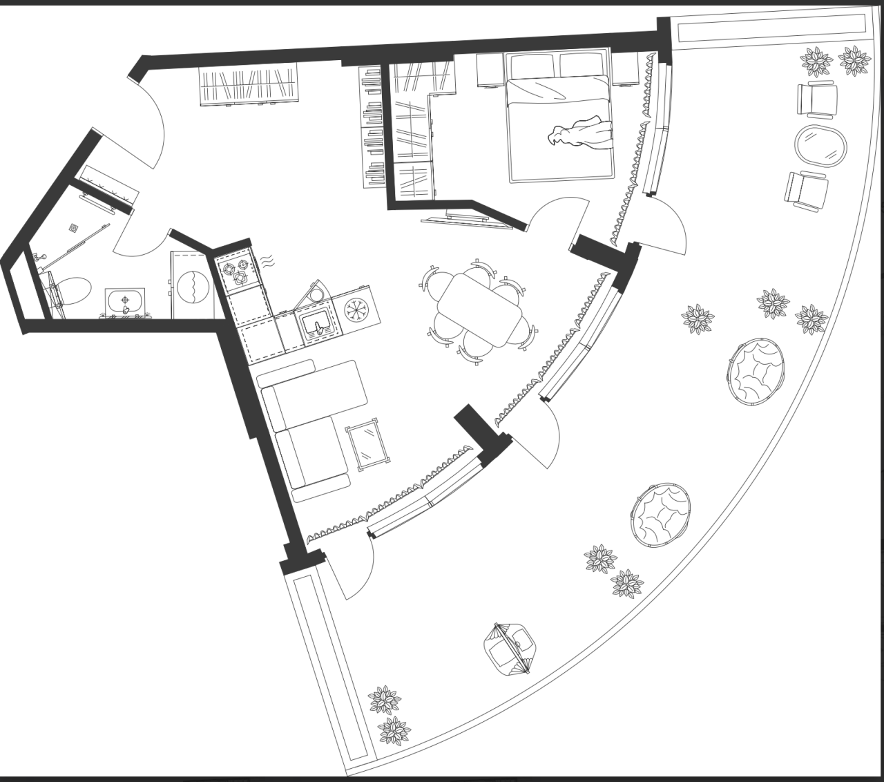 Квартира в Батуми, Грузия, 85.4 м² - фото 2