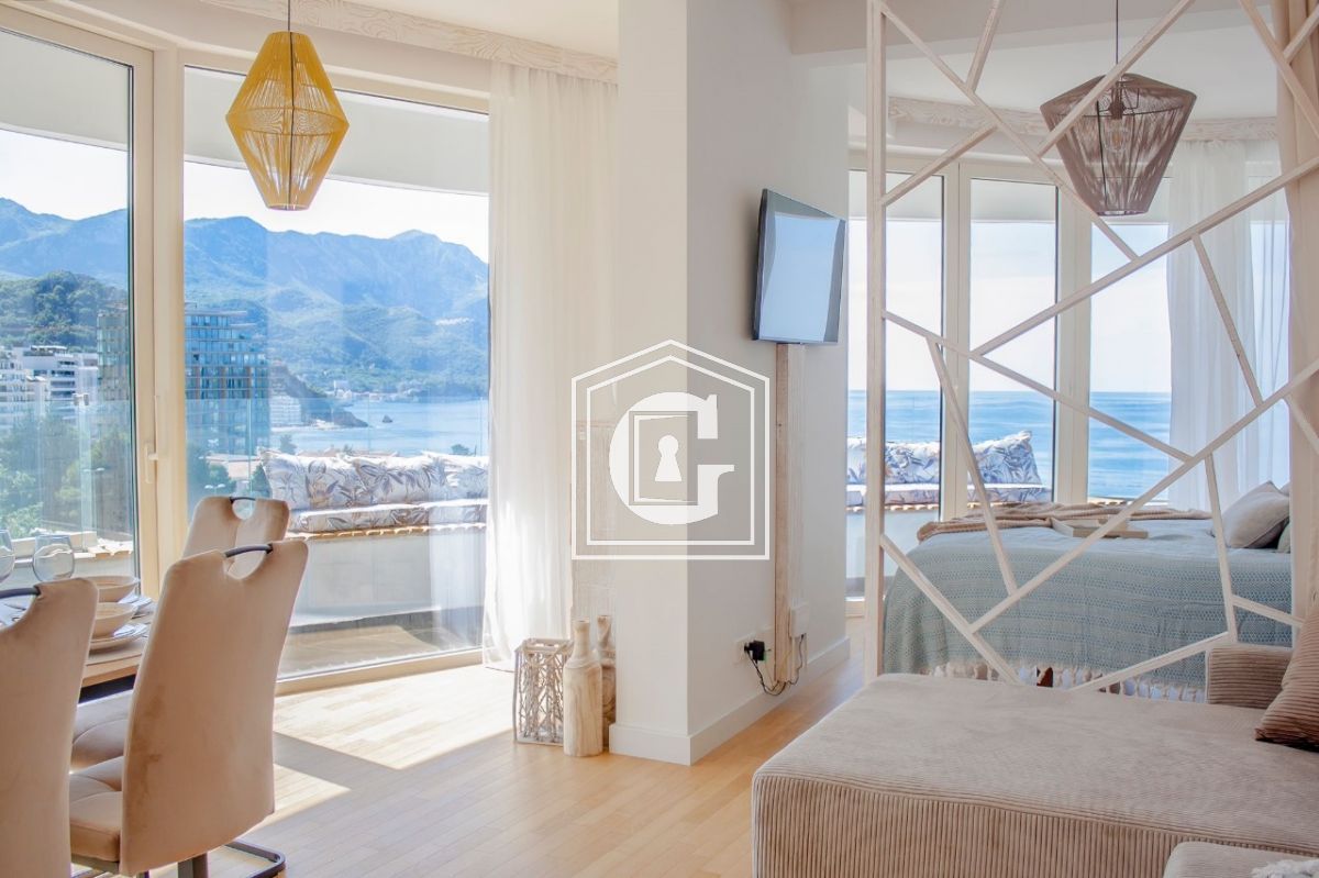 Апартаменты в Бечичи, Черногория, 73 м² - фото 1