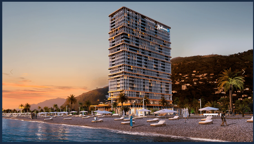 Апартаменты в Батуми, Грузия, 35 м² - фото 1