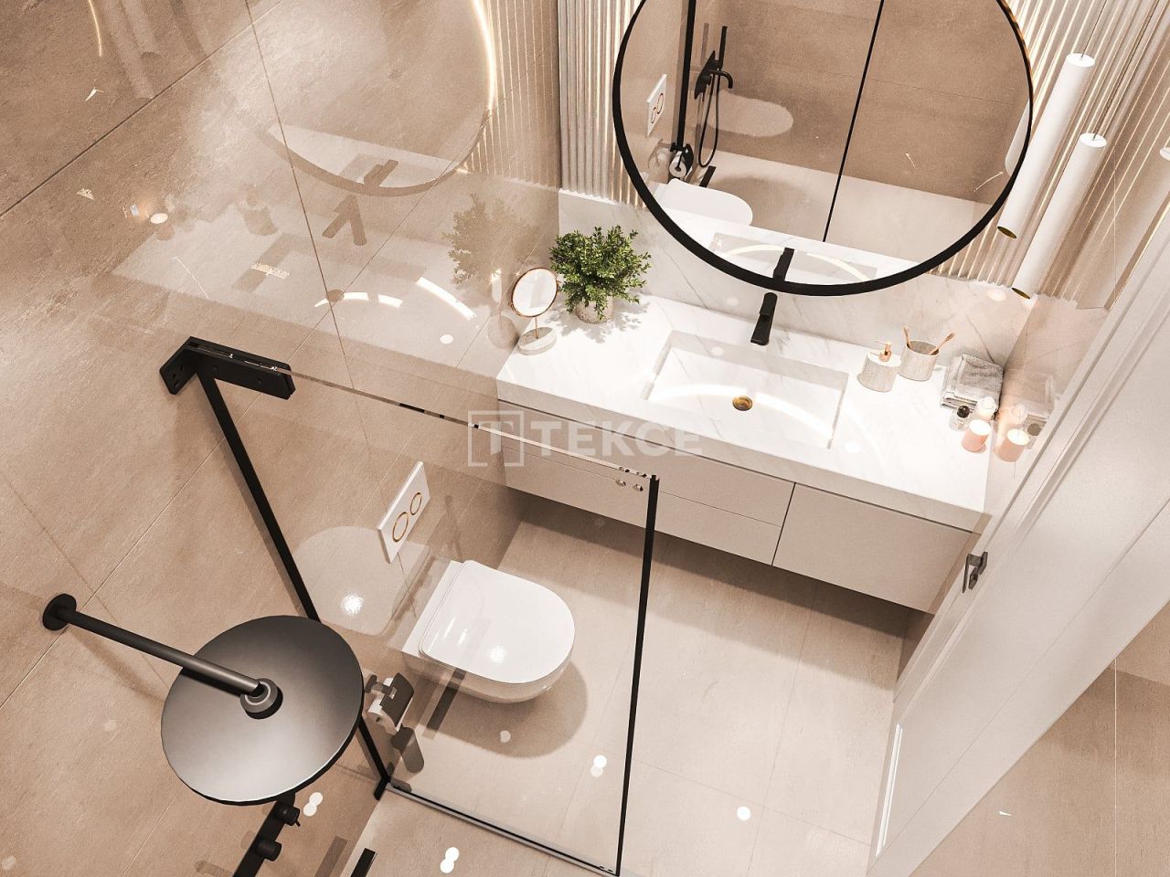 Апартаменты в Алании, Турция, 45 м² - фото 11