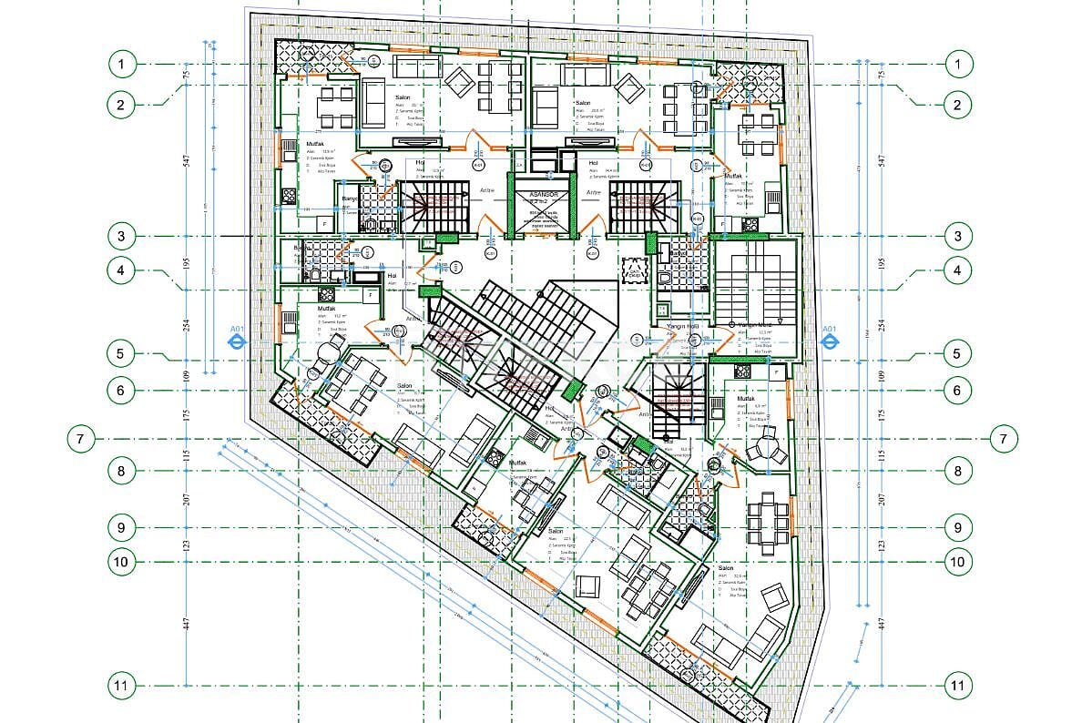 Пентхаус в Алании, Турция, 125 м² - фото 15