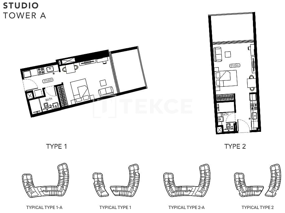 Апартаменты в Дубае, ОАЭ, 70 м² - фото 9