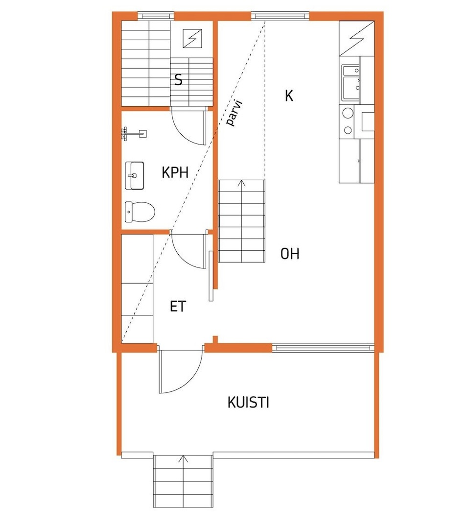 Таунхаус в Руоколахти, Финляндия, 30 м² - фото 10