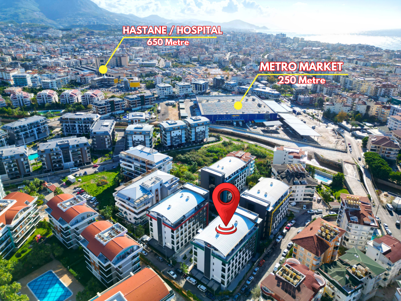 Коммерческая недвижимость в Алании, Турция, 70 м² - фото 12