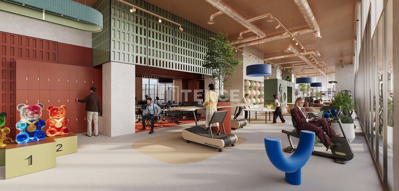 Офис Бизнес-Бэй, ОАЭ, 66 м² - фото 9