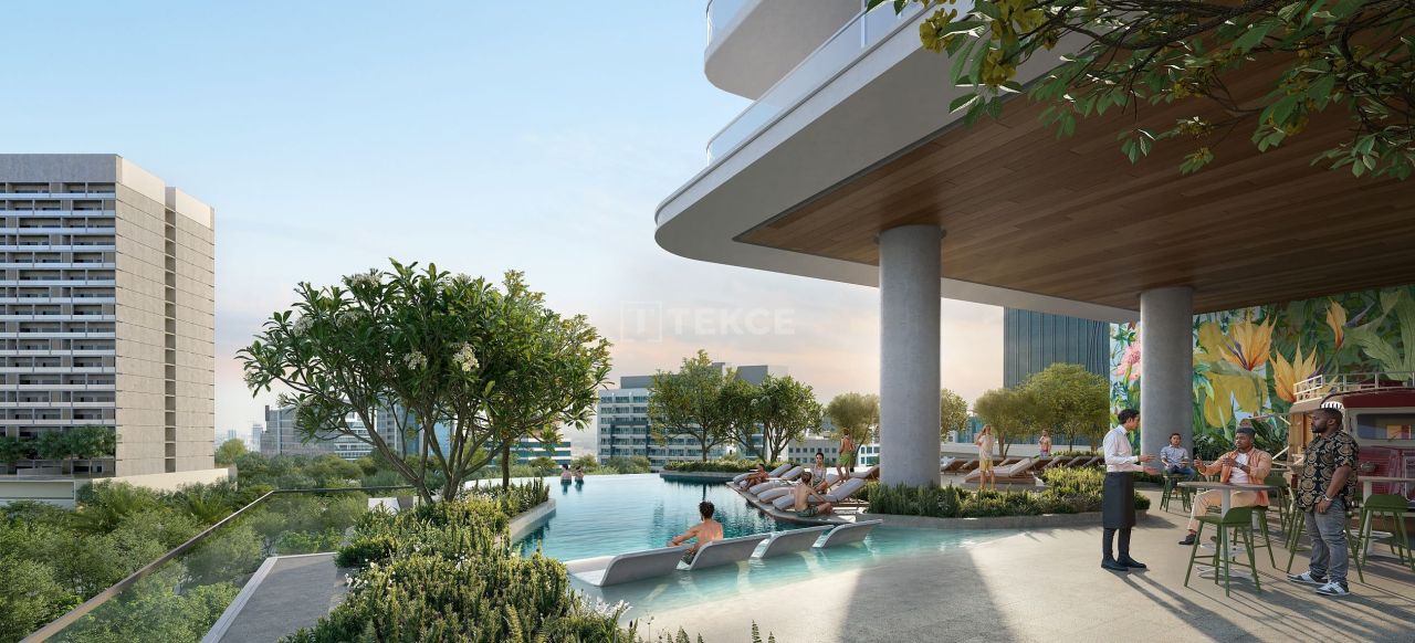 Апартаменты Бизнес-Бэй, ОАЭ, 57 м² - фото 11