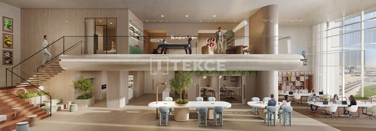 Офис Бизнес-Бэй, ОАЭ, 66 м² - фото 17