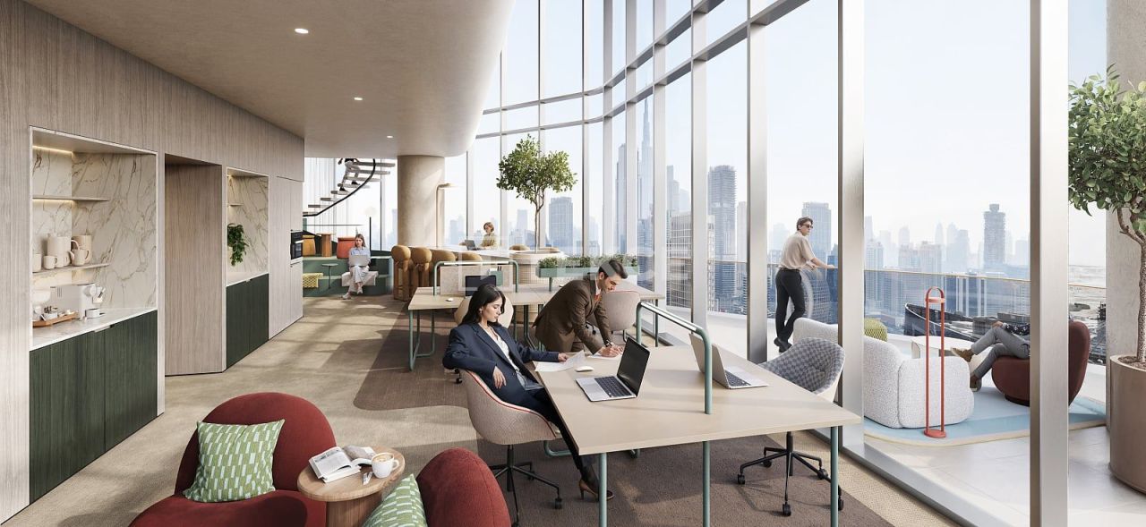 Офис Бизнес-Бэй, ОАЭ, 66 м² - фото 18