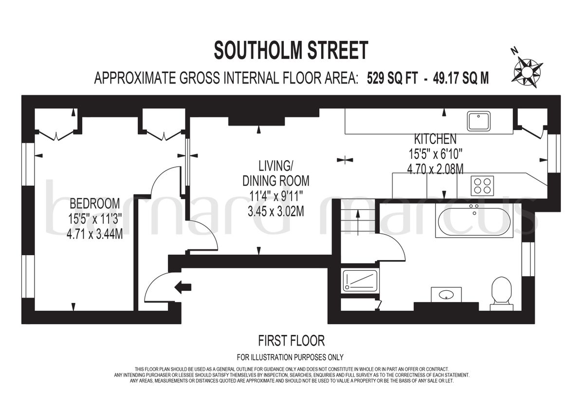 Квартира в Лондоне, Великобритания, 49 м² - фото 8