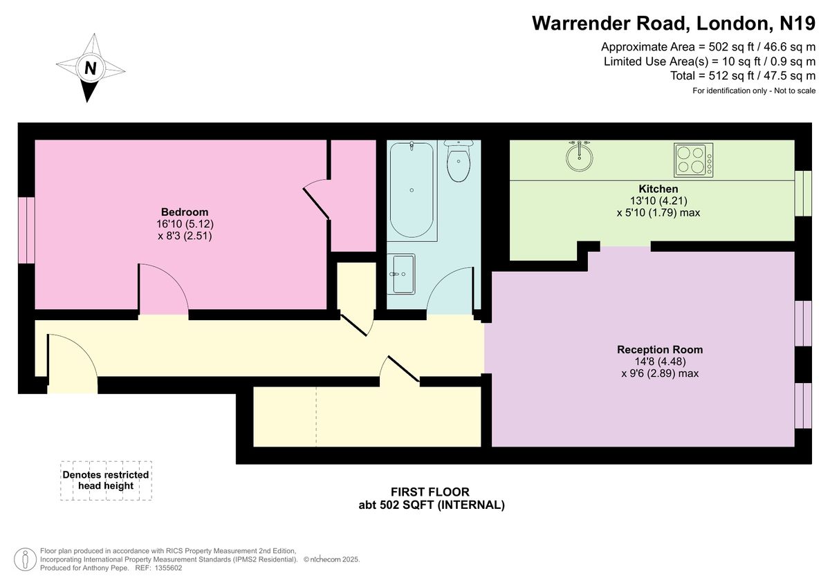 Квартира в Лондоне, Великобритания, 48 м² - фото 10