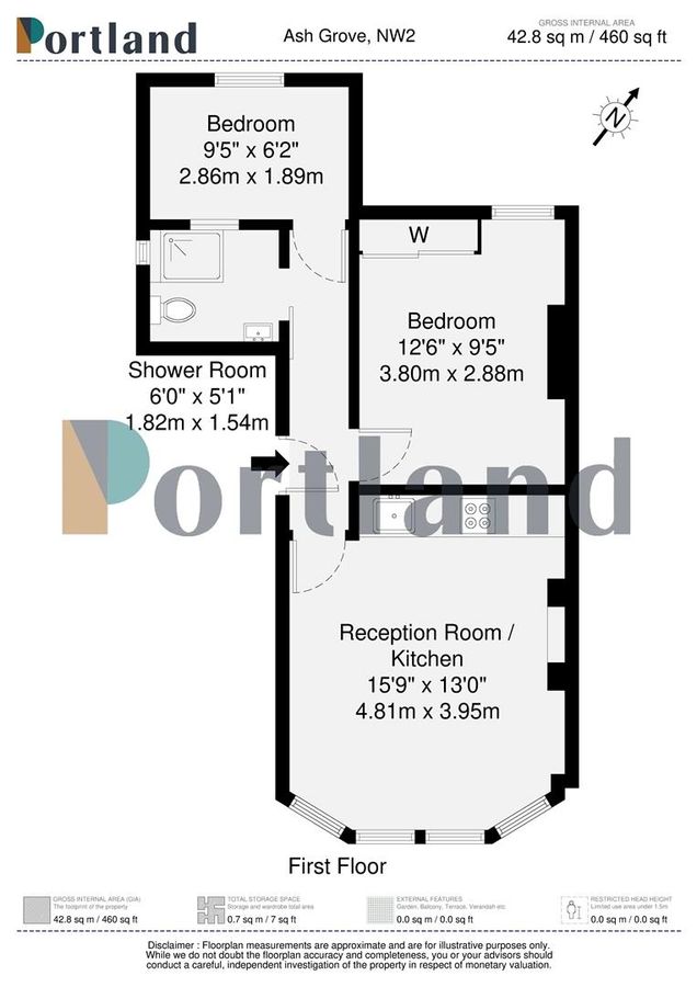 Квартира в Лондоне, Великобритания, 43 м² - фото 10