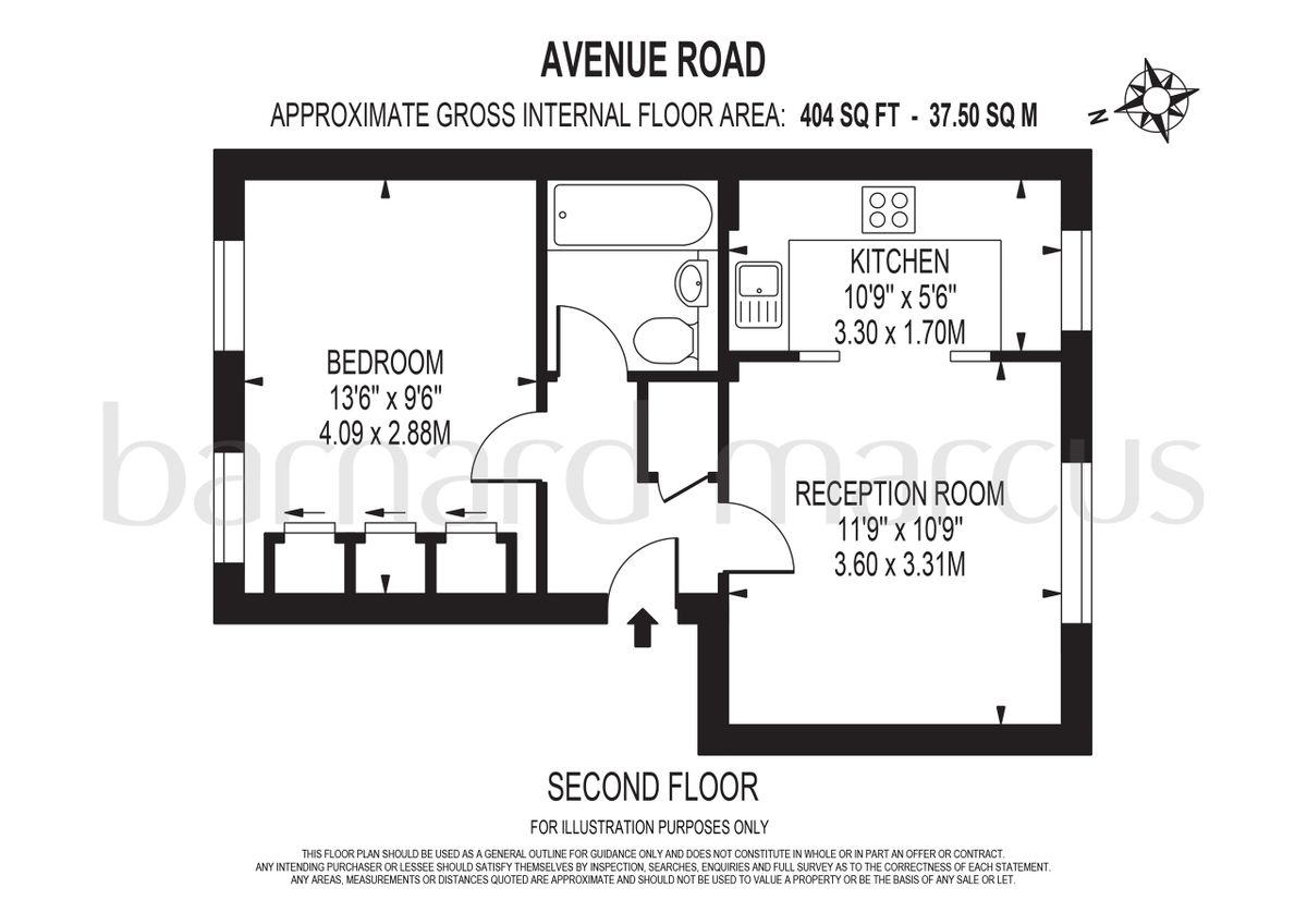 Квартира в Лондоне, Великобритания, 38 м² - фото 10