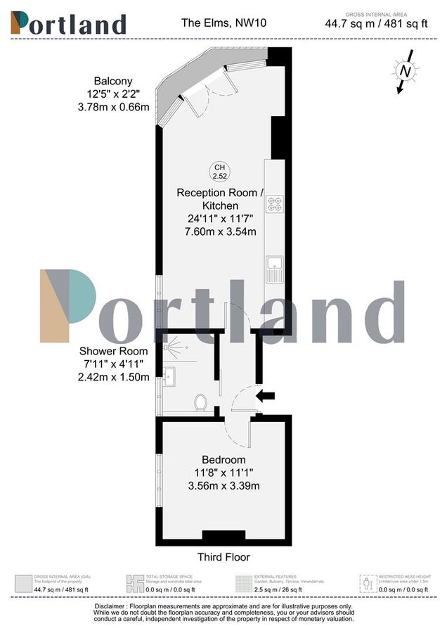 Квартира в Лондоне, Великобритания, 45 м² - фото 10