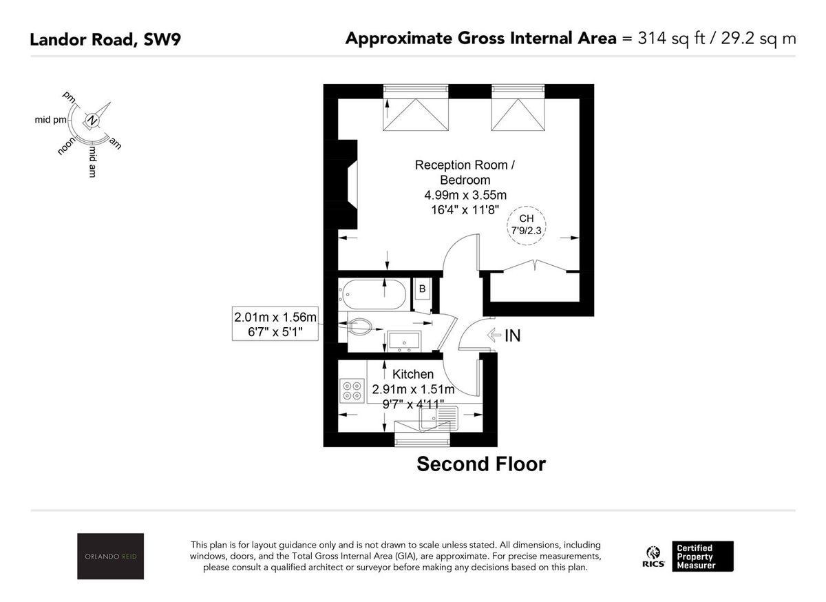 Квартира в Лондоне, Великобритания, 29 м² - фото 11