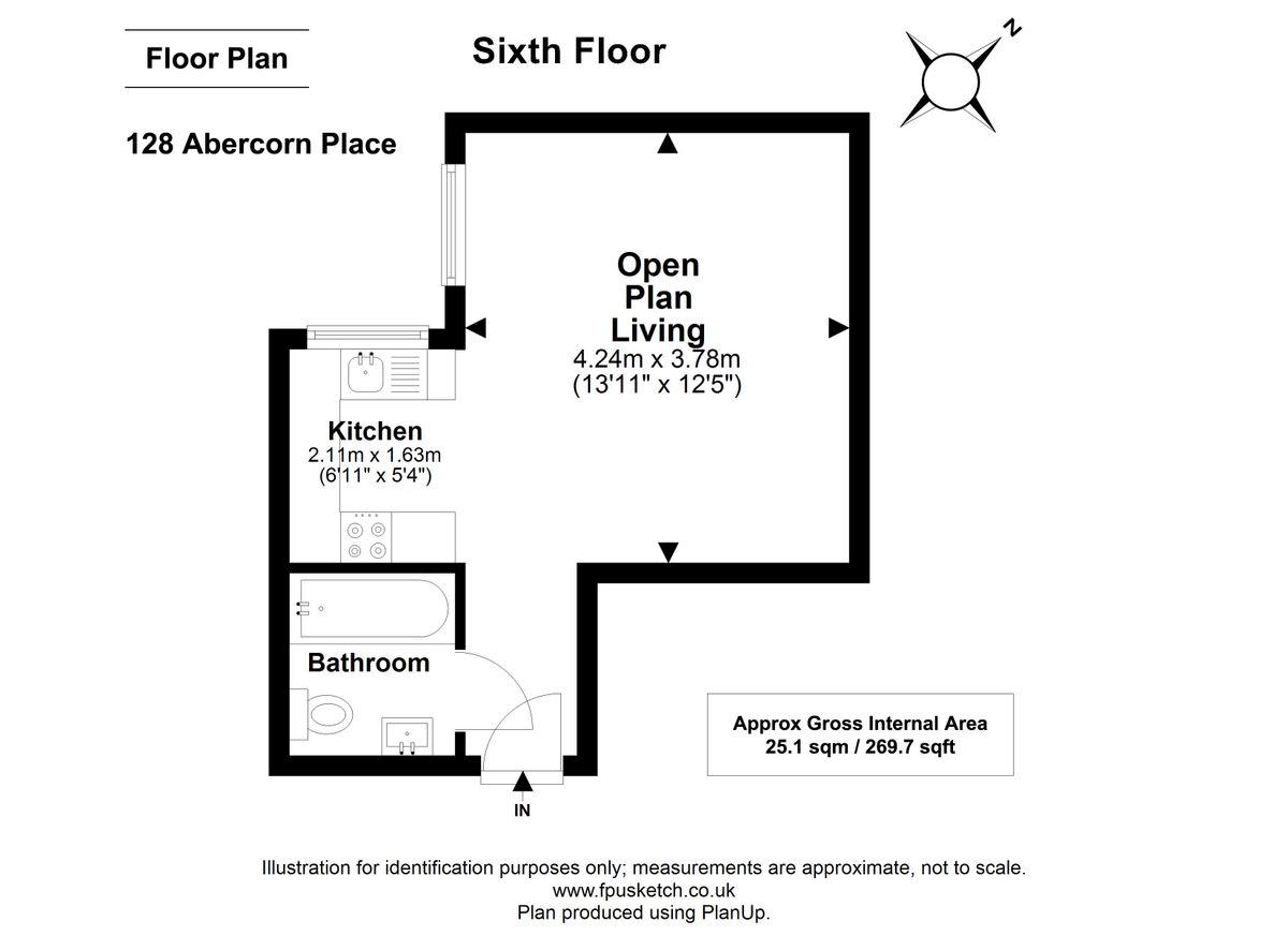 Квартира в Лондоне, Великобритания, 25 м² - фото 11