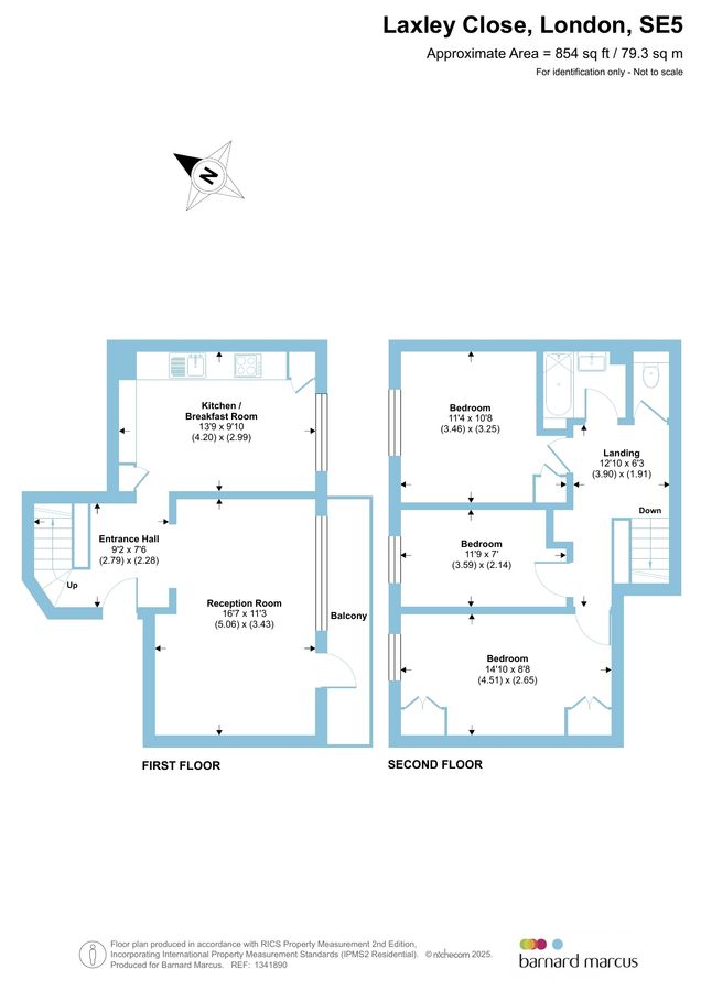 Квартира в Лондоне, Великобритания, 79 м² - фото 12