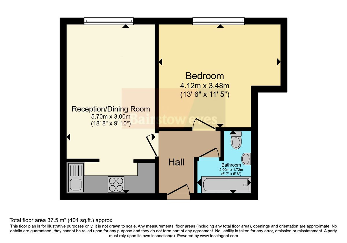 Квартира в Лондоне, Великобритания, 38 м² - фото 18