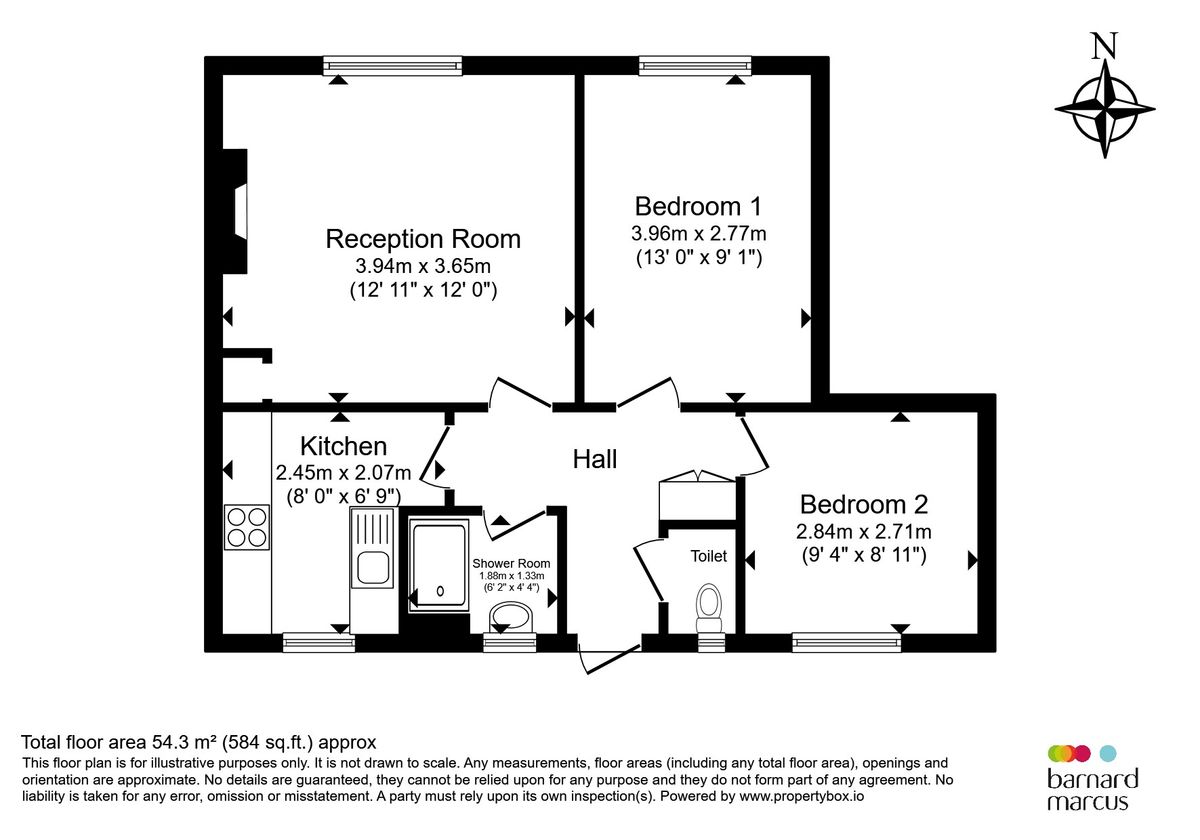 Квартира в Лондоне, Великобритания, 54 м² - фото 19