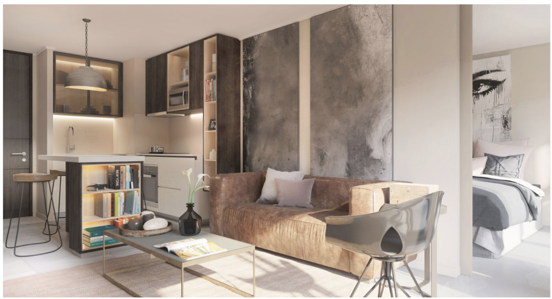 Квартира Сантьяго, Чили, 35 м² - фото 2