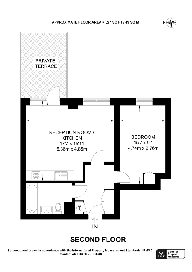 Квартира в Лондоне, Великобритания, 49 м² - фото 6