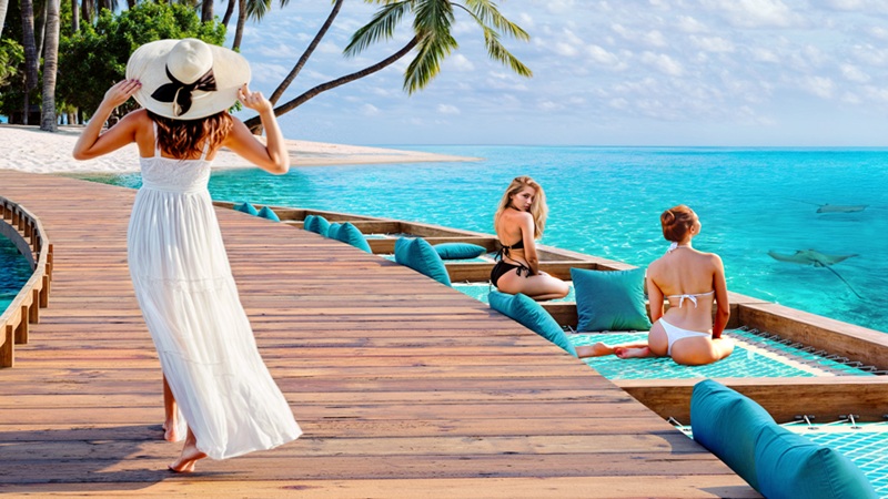 Вилла Мале, Мальдивы, 51 м² - фото 12