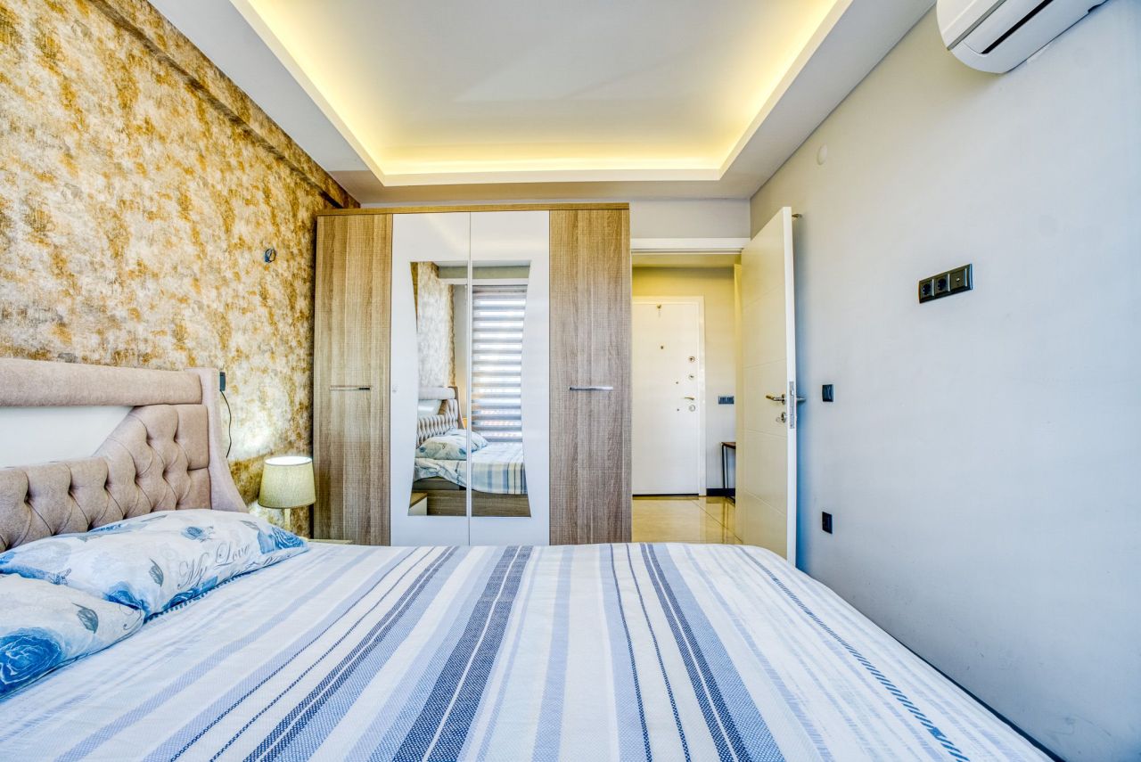 Квартира в Алании, Турция, 50 м² - фото 12