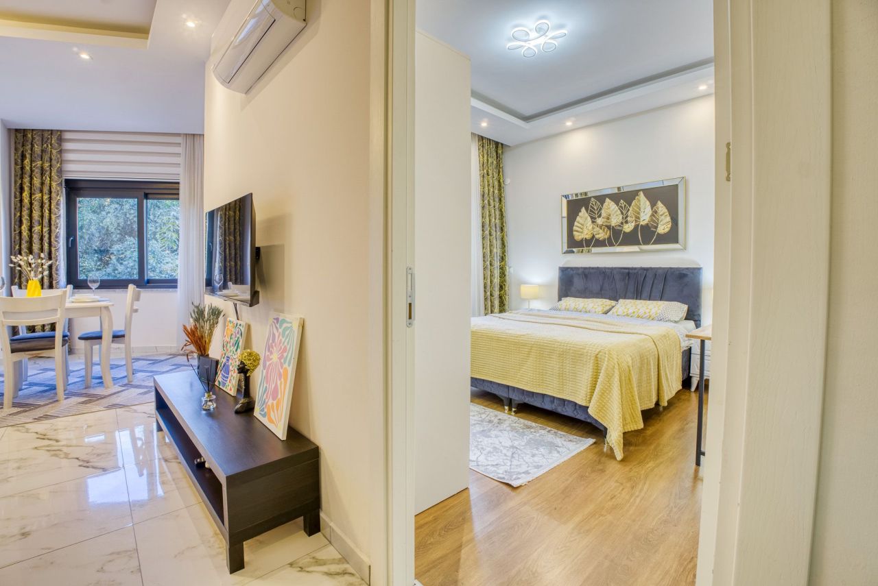 Квартира в Алании, Турция, 52 м² - фото 13