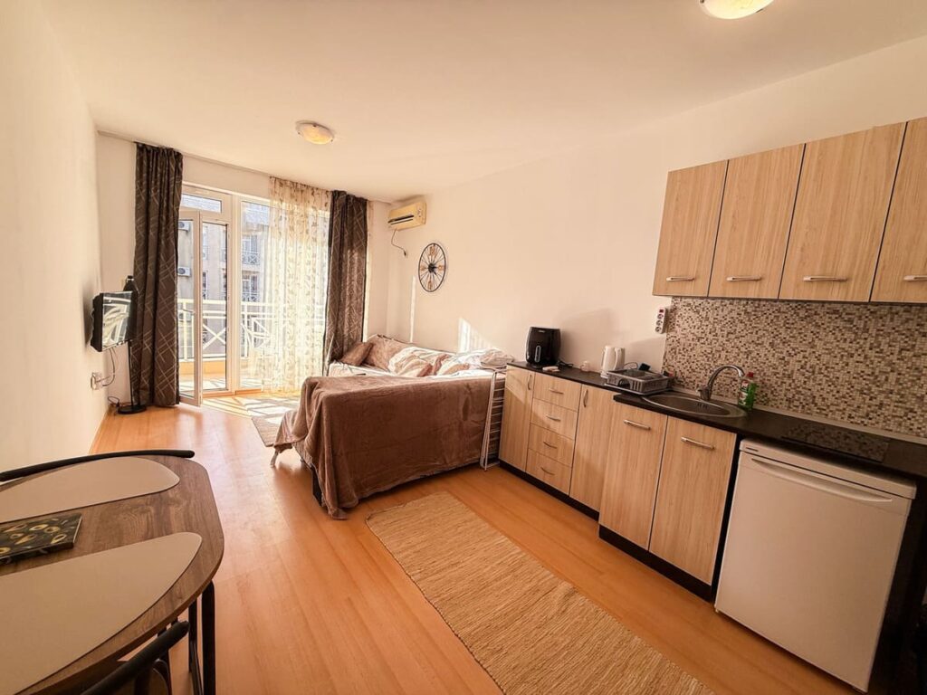 Студия на Солнечном берегу, Болгария, 32 м² - фото 3