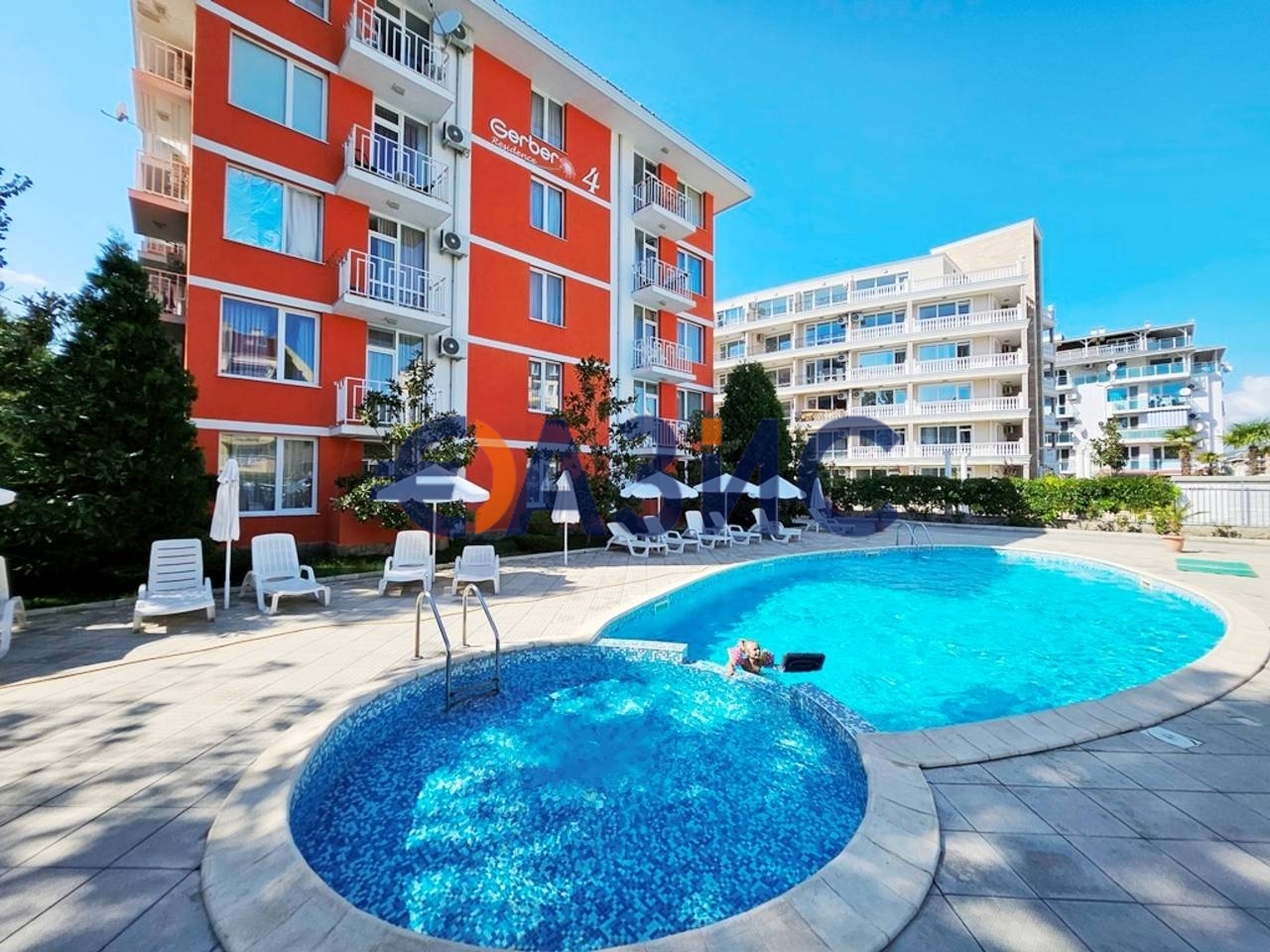 Апартаменты на Солнечном берегу, Болгария, 30 м² - фото 12