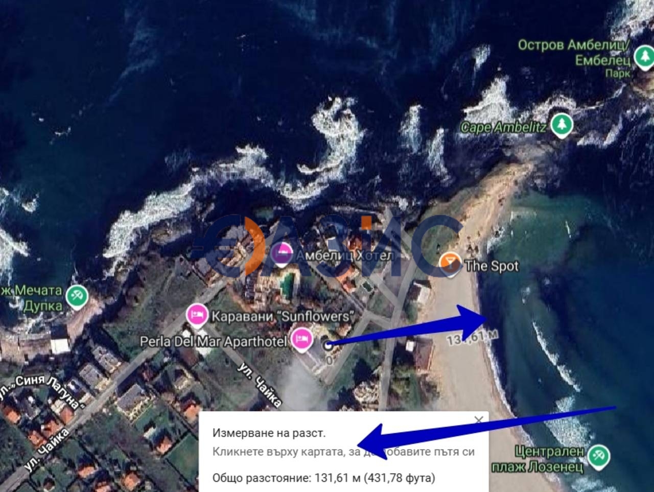 Апартаменты в Лозенеце, Болгария, 37.5 м² - фото 19