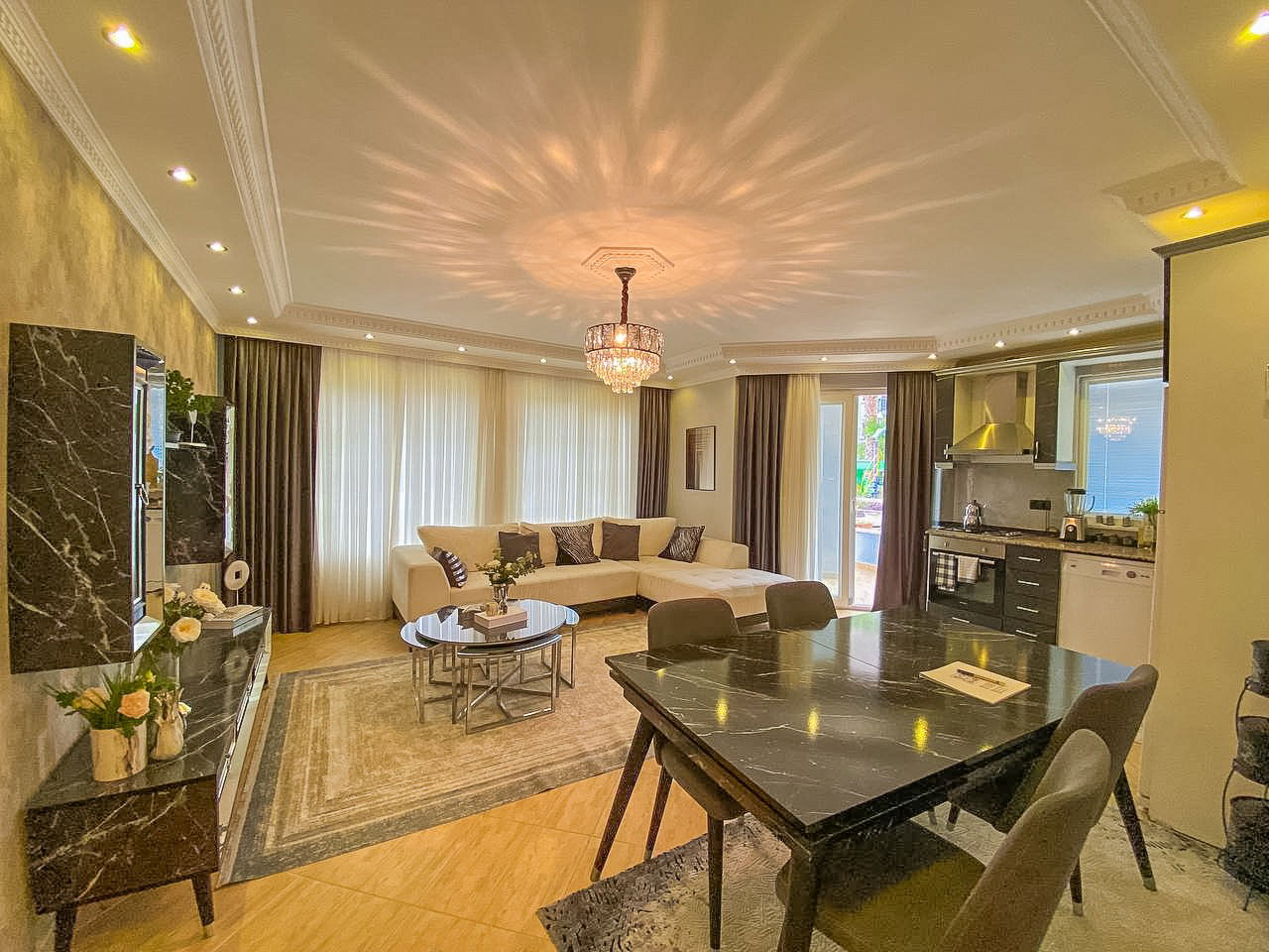 Апартаменты в Алании, Турция, 120 м² - фото 1