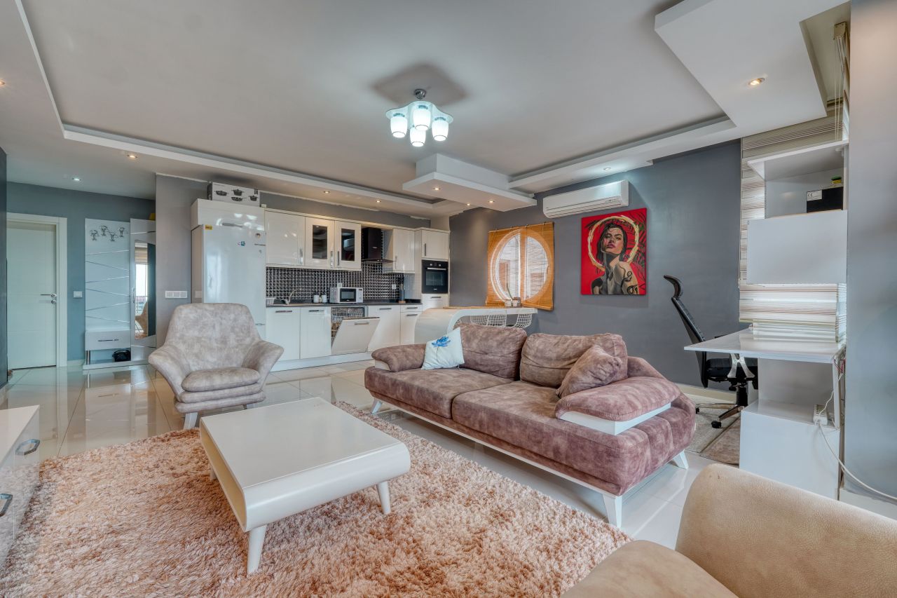 Апартаменты в Алании, Турция, 75 м² - фото 2