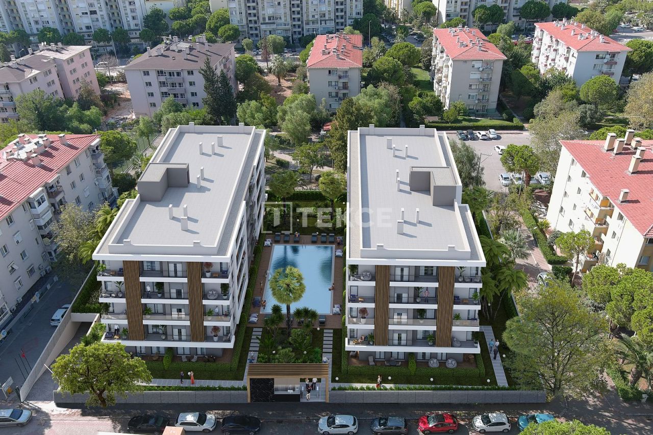 Апартаменты Каршияка, Турция, 94 м² - фото 4