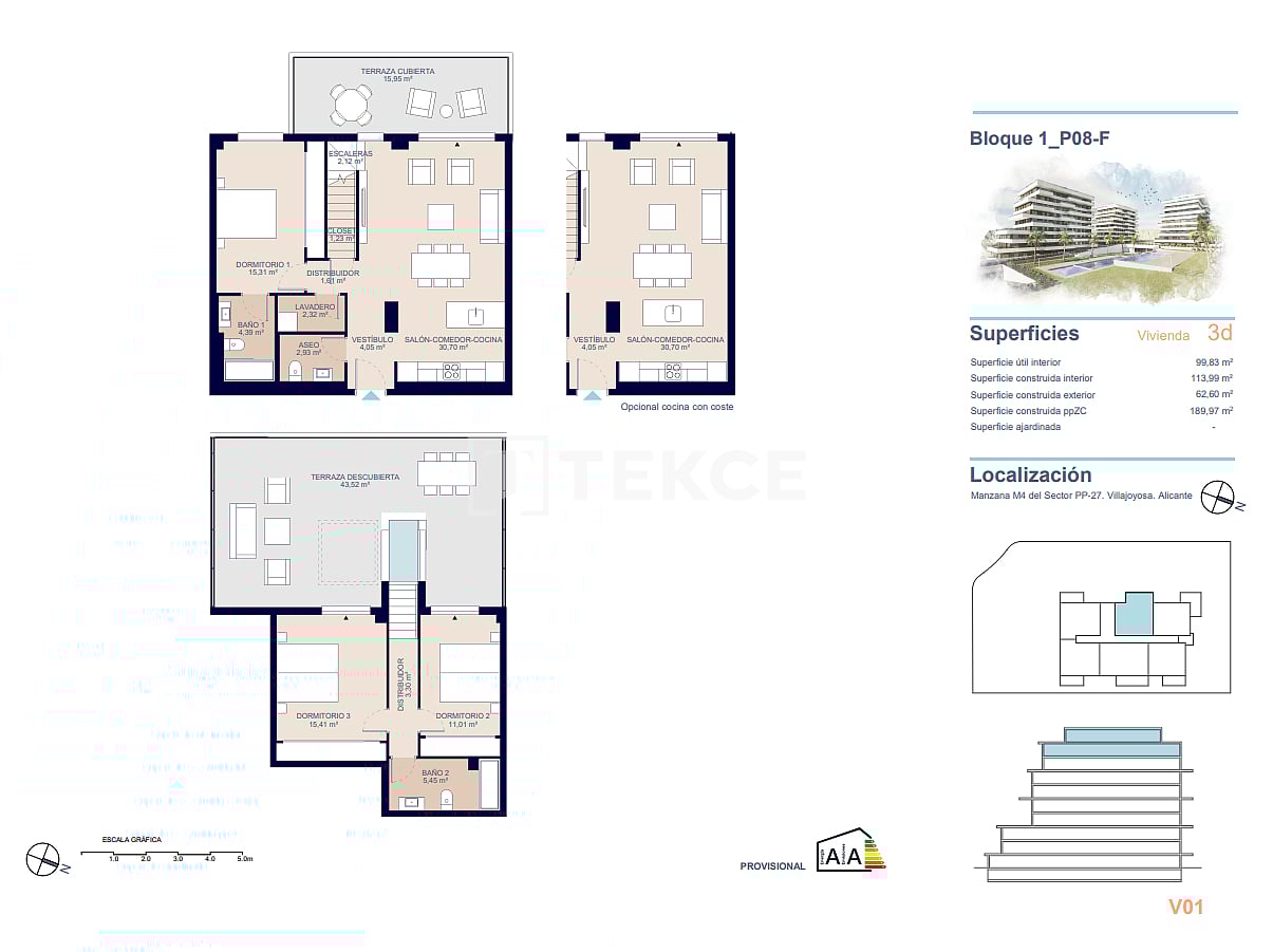 Апартаменты в Вильяхойосе, Испания, 85 м² - фото 19