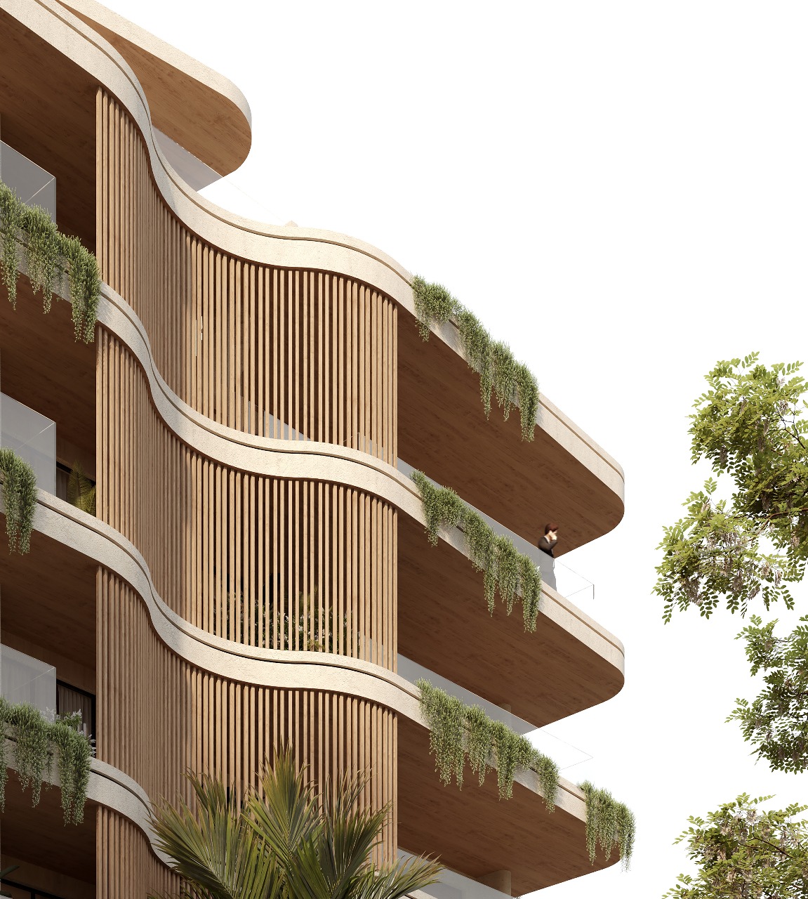 Апартаменты в Ларнаке, Кипр, 50 м² - фото 2