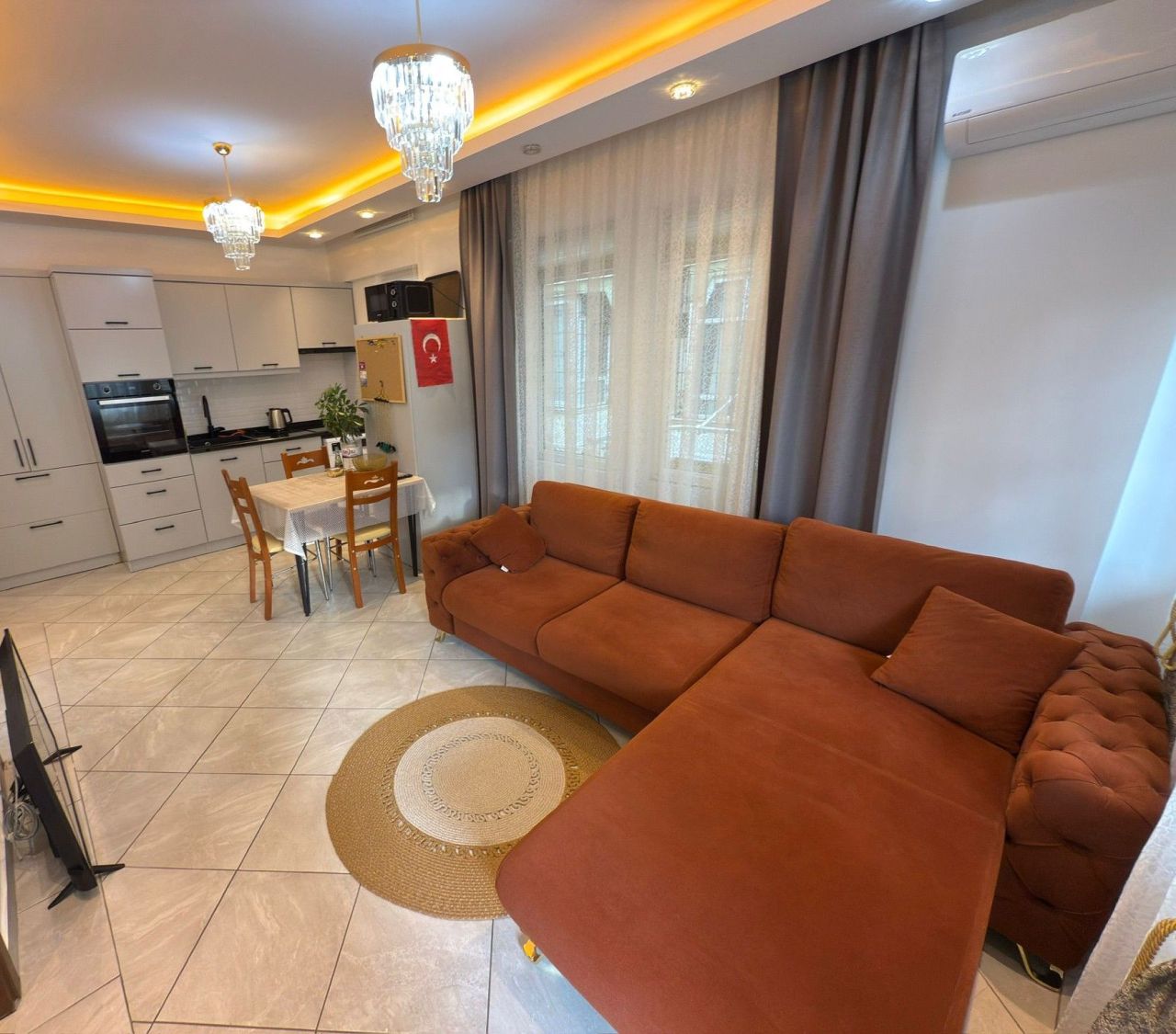 Квартира в Алании, Турция, 50 м² - фото 3